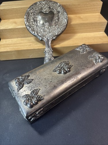 Vintage ornate vanity - vintage,