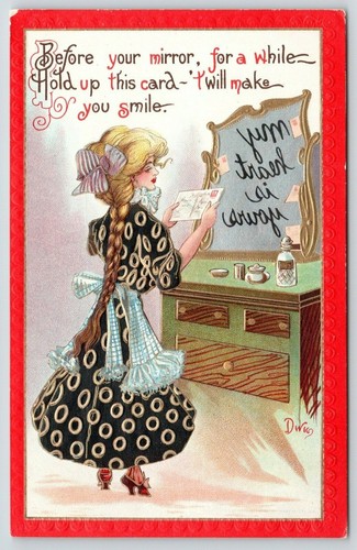 Dwig mirror girl blonde - mirror, w/